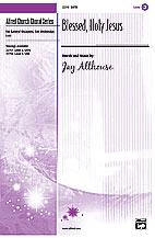 Blessed Holy Jesus SATB choral sheet music cover